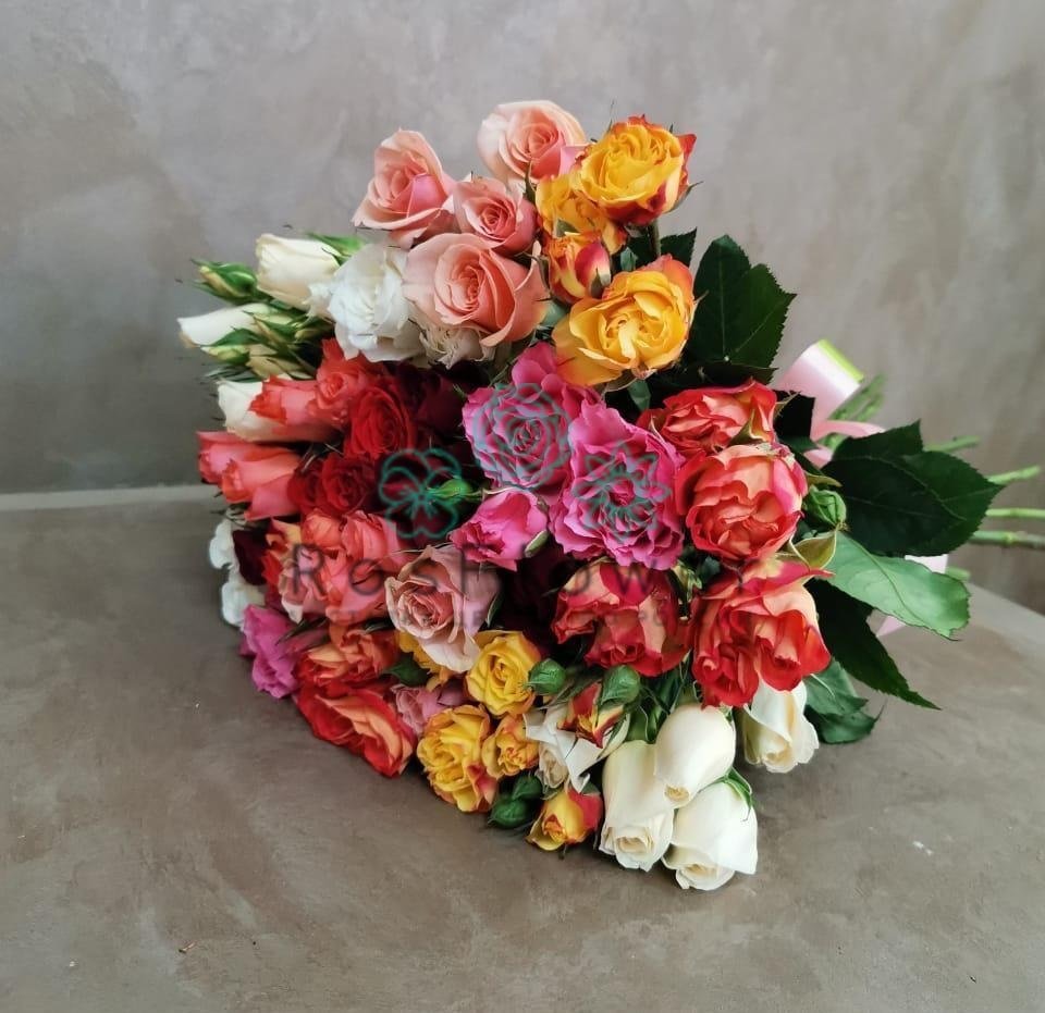 Букет цветов из: Розы в Темижбекском