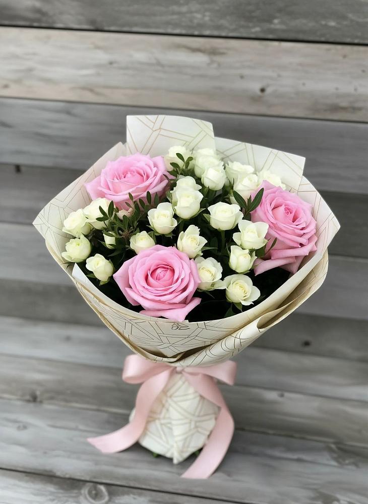 Букет цветов из: Розы в Темижбекском