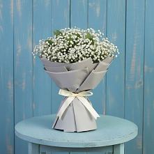 Букет цветов из:  Гипсофила в Темижбекском