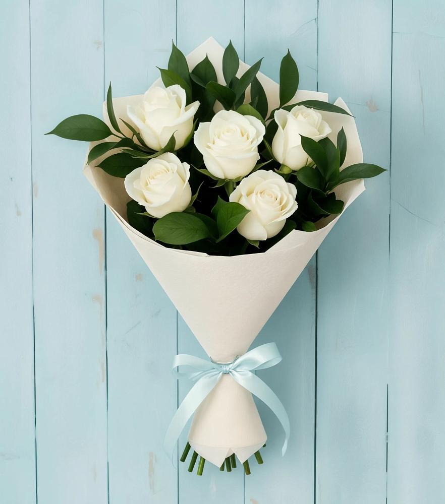 Букет цветов из: Розы в Темижбекском