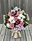 Букет цветов из: Альстромерии, Гвоздики, Розы и Хризантемы в Темижбекском
