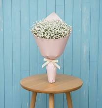 Букет цветов из:  Гипсофила в Темижбекском