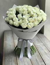 Букет 35 Белых роз в Темижбекском