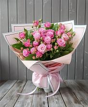 Букет Розовый кустик в Темижбекском