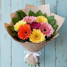 Букет цветов из:  Герберы в Темижбекском