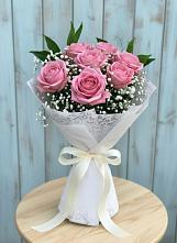Букет цветов из:  Розы в Темижбекском