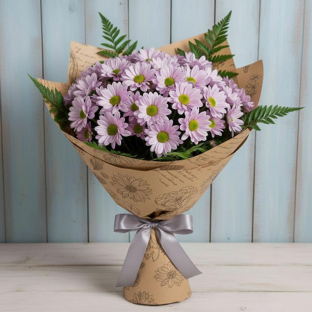 Букет цветов из: Хризантемы в Темижбекском