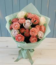 Букет цветов из:  Розы в Темижбекском