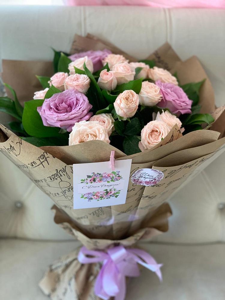 Букет цветов из: Розы в Темижбекском