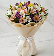 Букет цветов из:  Альстромерии в Темижбекском