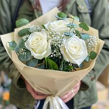 Букет цветов из:  Розы #REPLACE_PRED# Темижбекском
