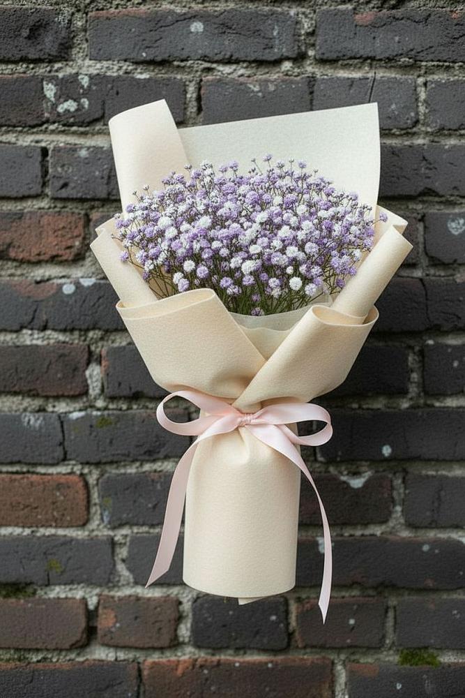 Букет цветов из: Гипсофила в Темижбекском