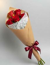 Букет цветов из:  Розы в Темижбекском