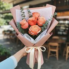 Букет цветов из:  Розы #REPLACE_PRED# Темижбекском