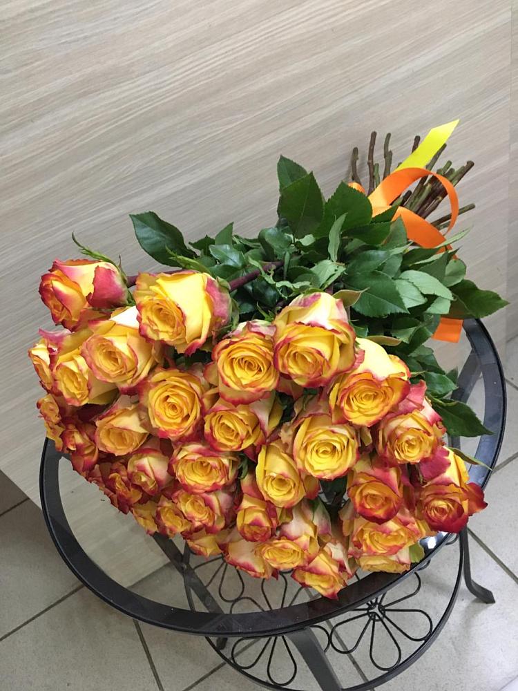 Букет Желтые розы в Темижбекском