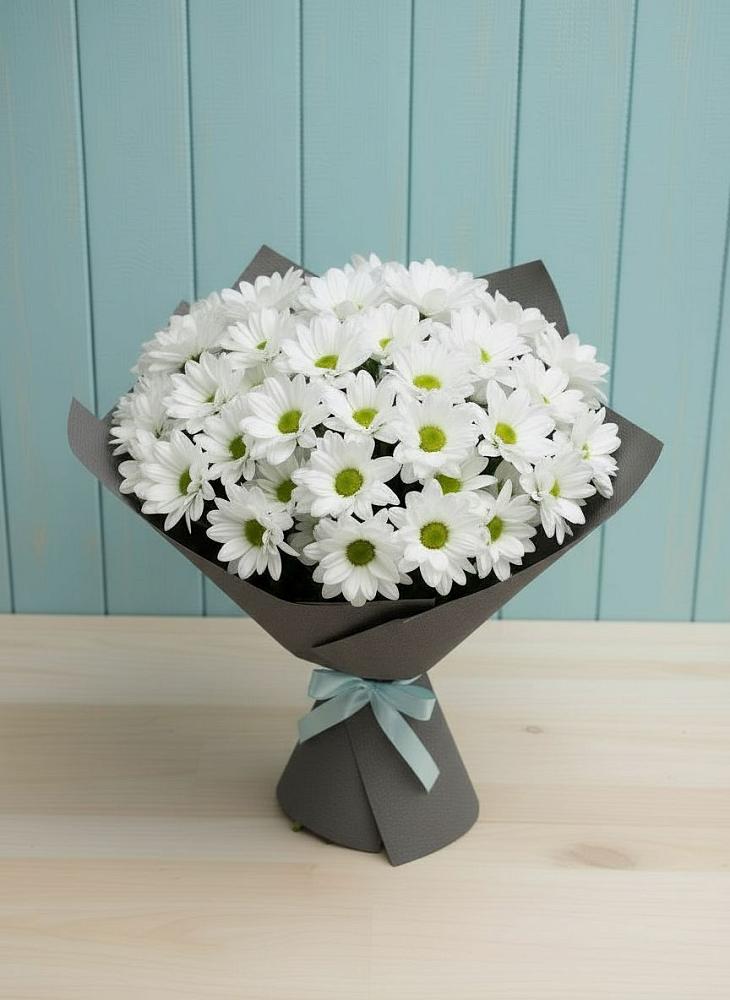 Букет цветов из: Хризантемы в Темижбекском