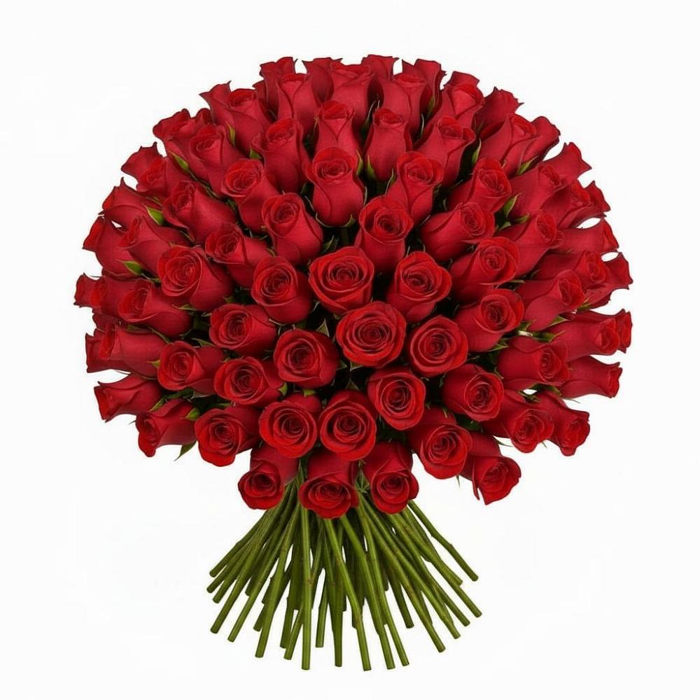 Букет Красные розы Чери Лав в Темижбекском