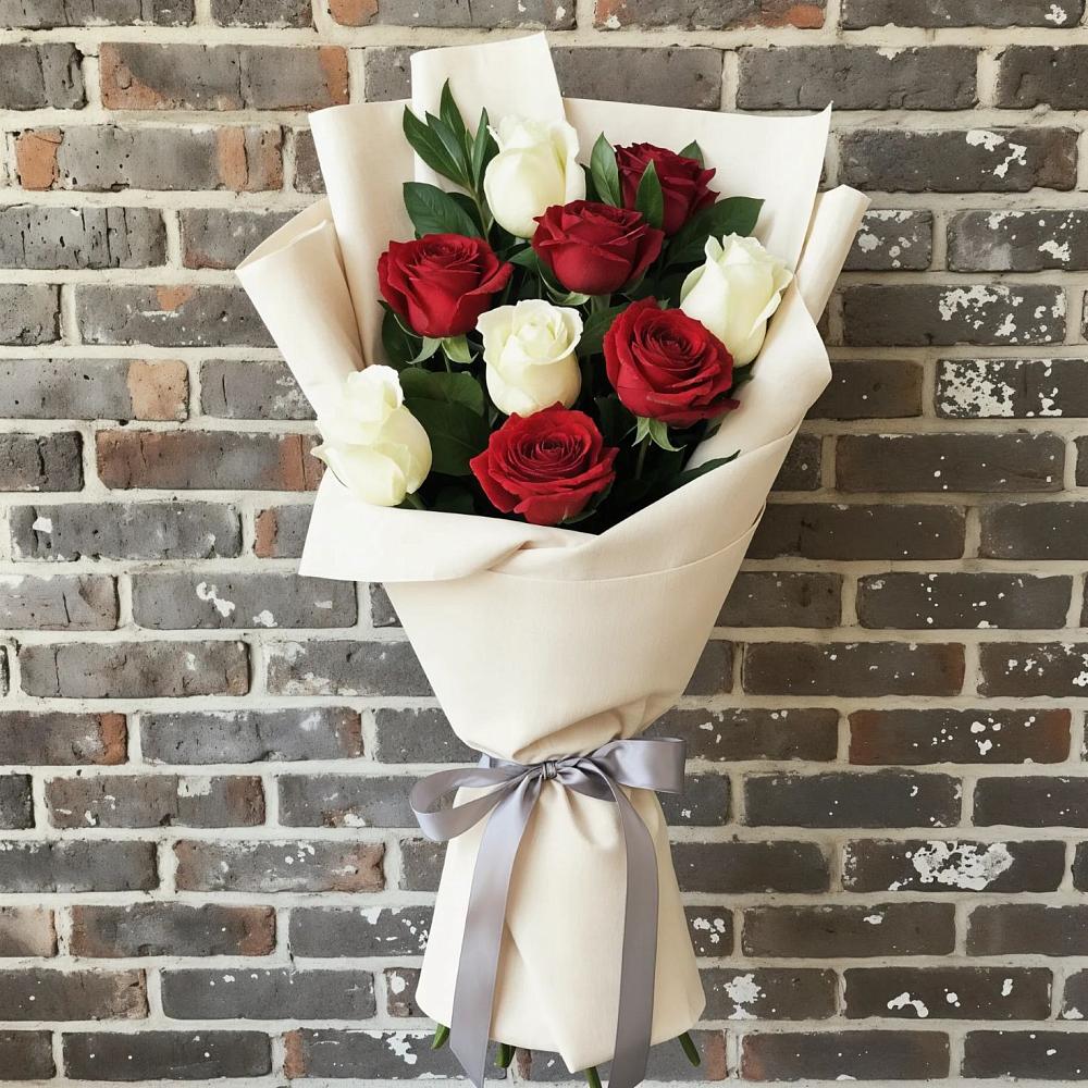 Букет цветов из: Розы в Темижбекском