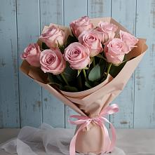 Букет цветов из:  Розы в Темижбекском