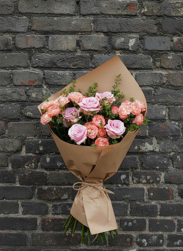 Букет цветов из: Розы в Темижбекском