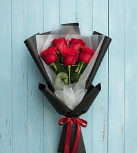 Букет цветов из:  Розы в Темижбекском