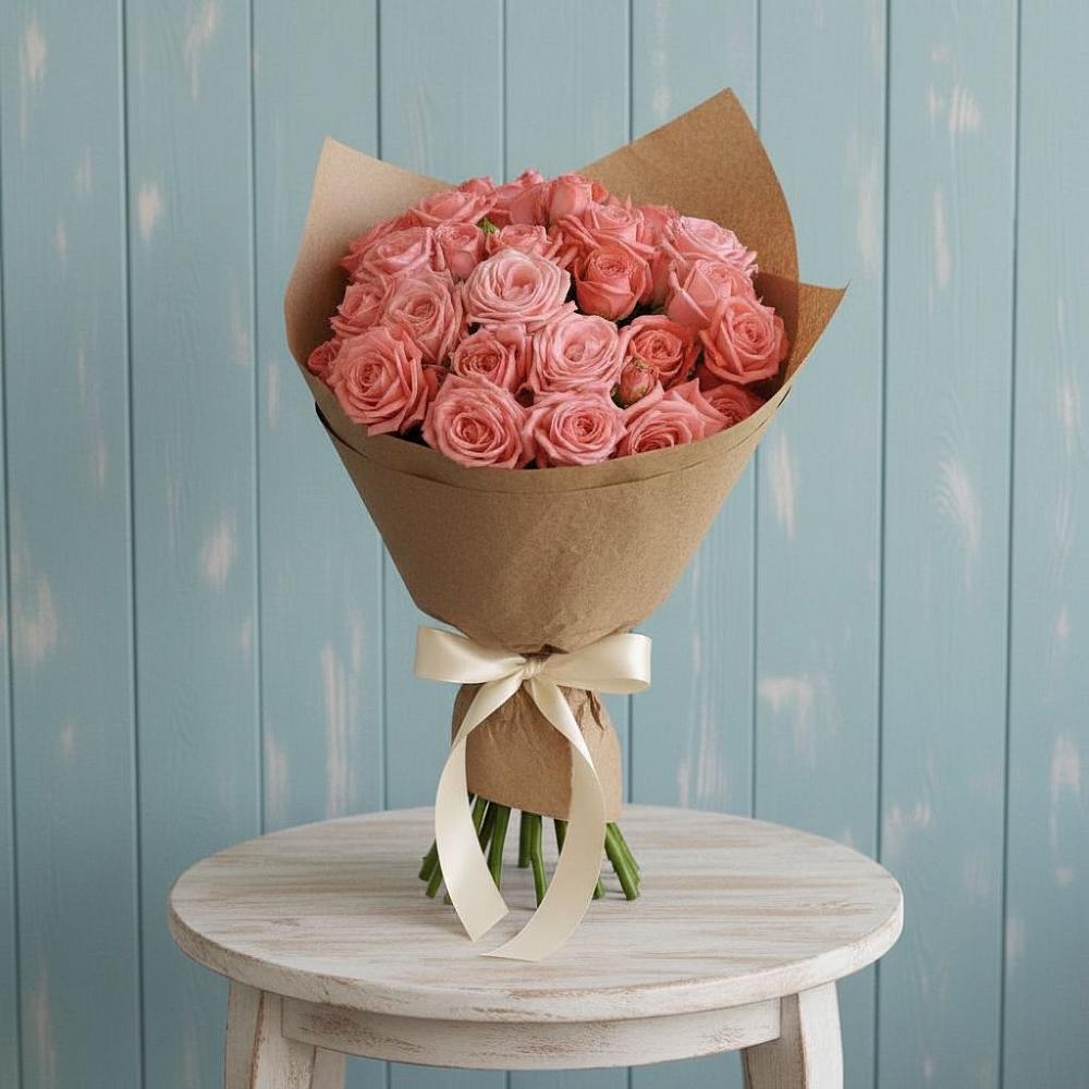 Букет цветов из: Розы в Темижбекском