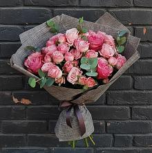 Букет цветов из:  Розы в Темижбекском